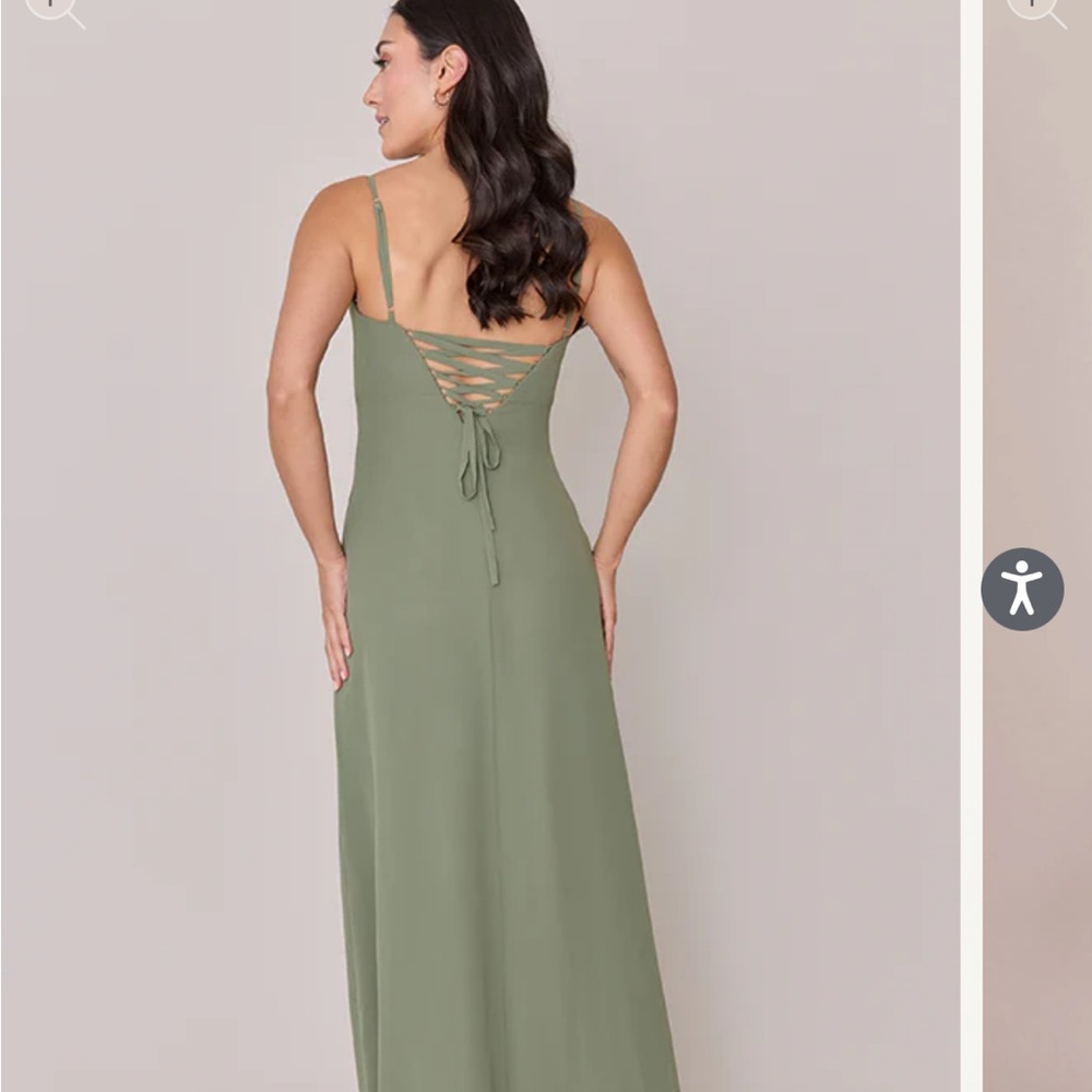 Revelry Ember Chiffon Dress - Picture 2 of 3